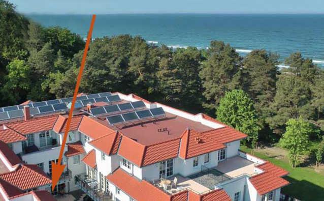 Haus Meeresblick - Ferienwohnung Strandnah A 1.07 바베 외부 사진
