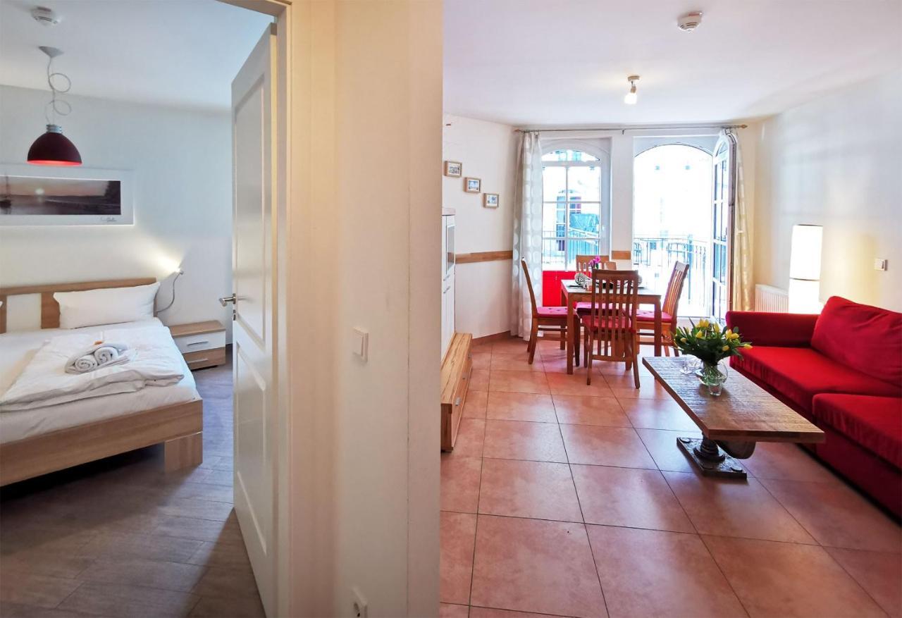 Haus Meeresblick - Ferienwohnung Strandnah A 1.07 바베 외부 사진